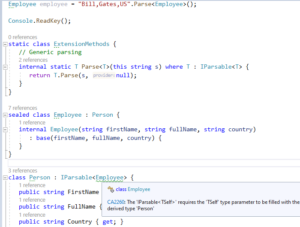 The .NET 7.0 IParsable interface - NDepend Blog